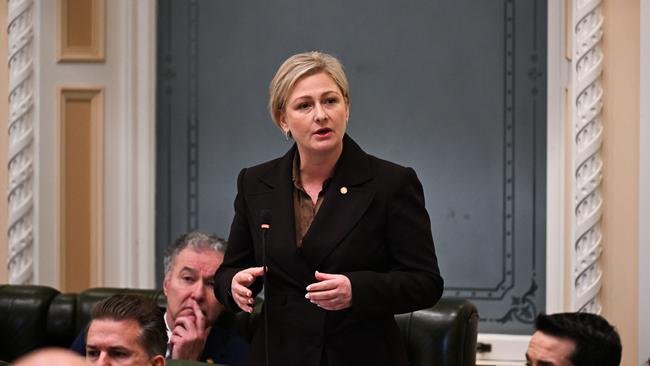 Prevention of Domestic and Family Violence Minister Amanda Camm says the government will open a new 24/7 crisis counselling and referral service in North Queensland to support victims and connect them with local services. Picture: Dan Peled / NewsWire