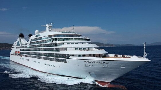 Cruise ship Seabourn Quest.