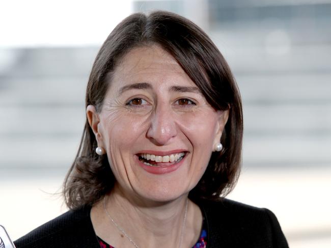 Premier Gladys Berejiklian is thrilled to celebrate Christmas twice. Picture: AAP