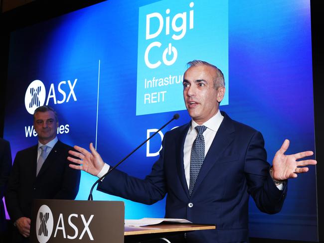 13/12/24: David Di Pilla who is the richlister behind fund manager HMC Capital which is listing data centre owner DigiCo Infrastructure on the ASX. John Feder/The Australian.