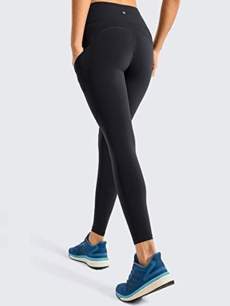 CRZ Yoga High Waist Running Leggings. Picture: Amazon Australia