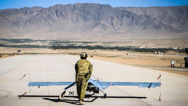 The Shadow 200 is launched in Afghanistan. Picture: Craig Greenhill