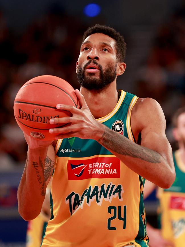 Marcus Lee was the JackJumpers’ first-choice starting centre through the season. Picture: Getty Images