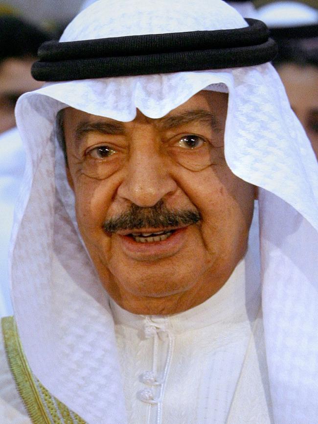 AFC president Khalifa bin Salman al-Khalifa. Picture: Adam Jan/AFP