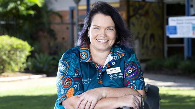 Rachelle Call is the unit manager for the COVID-19 community assessment clinics at Pine Rivers and Brighton Health campus. PHOTO: AAP /Renae Droop