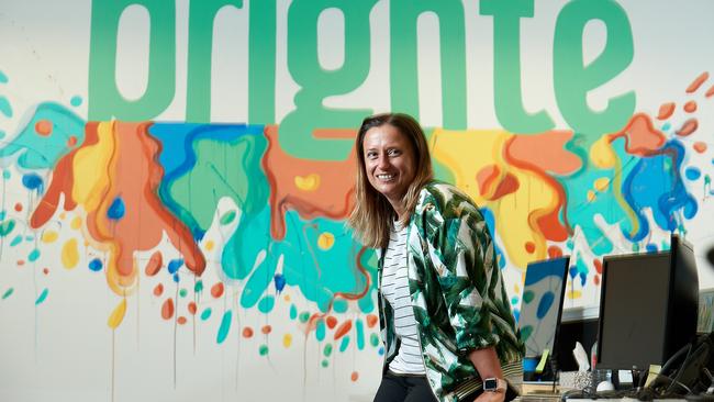 Brighte CEO and founder Katherine McConnell will target electricity retailing with a focus on solar and batteries. Picture: Milan Scepanovic