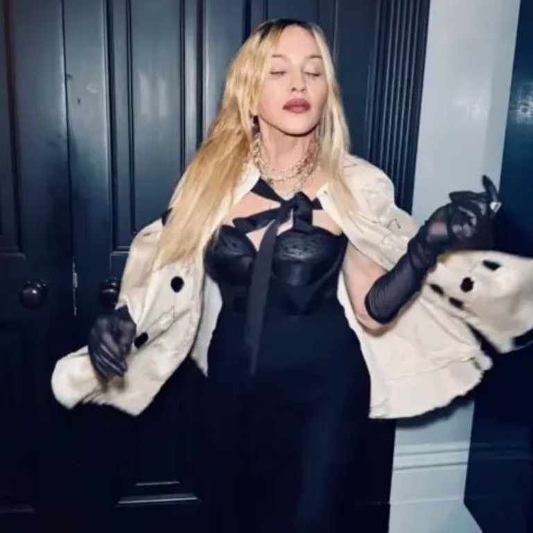 The interior is dark and moody. Picture: Madonna / Instagram