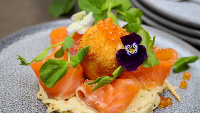 The Alcott also serves salmon gravlax. Picture: Jenifer Jagielski