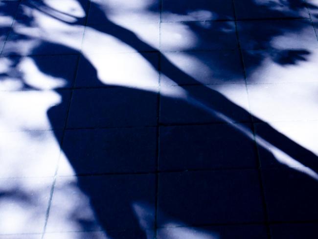 Blurry shadow of a man and a tree on city street in the night. Creepy. Predator. Generic. Picture: iStock