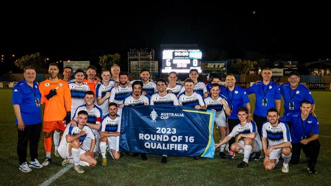 Inter Lions FC made it through to the Australia Cup Round of 16 in 2023. Picture: Inter Lions FC Facebook.