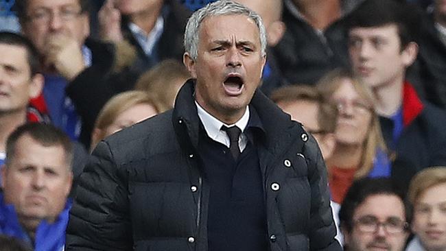 Manchester United’s team manager Jose Mourinho.