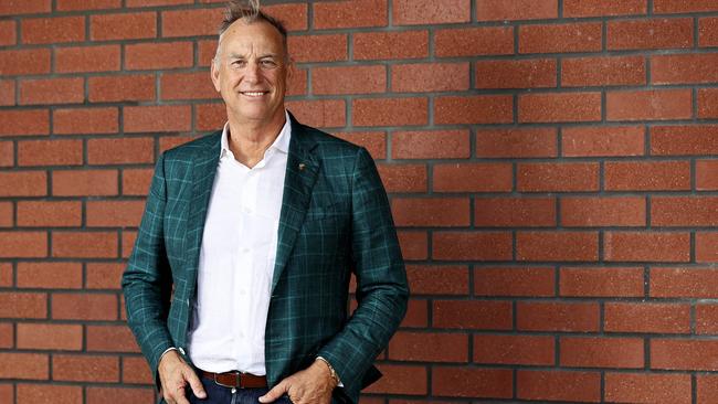 Queensland Olympian and businessman Mark Stockwell is promising to deliver once-in-a- generation infrastructure projects that will set Brisbane up for a century if he wins a ballot to become Australia’s most powerful person in sport. Picture: Tara Croser