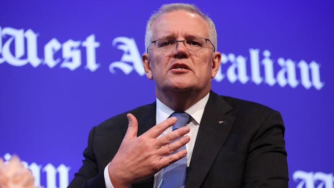 Former prime minister Scott Morrison. Picture: Jason Edwards