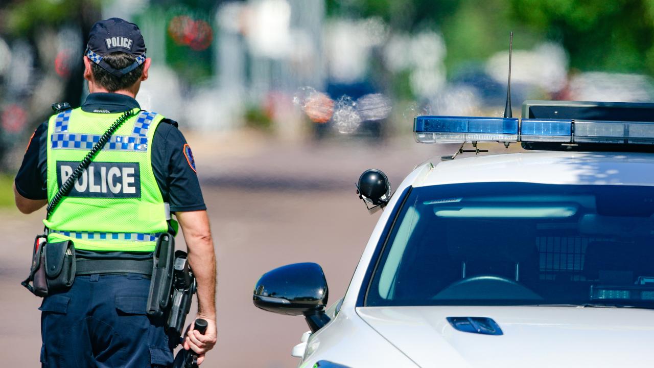 NT Police confirmed a 54-year-old officer had been served with a summons for three counts of dangerous driving. Picture: Glenn Campbell