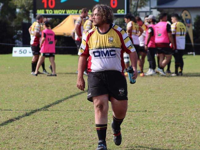 Taine Clarkson of The Lakes in Central Coast Rugby Union. Picture: Stacey Wilson