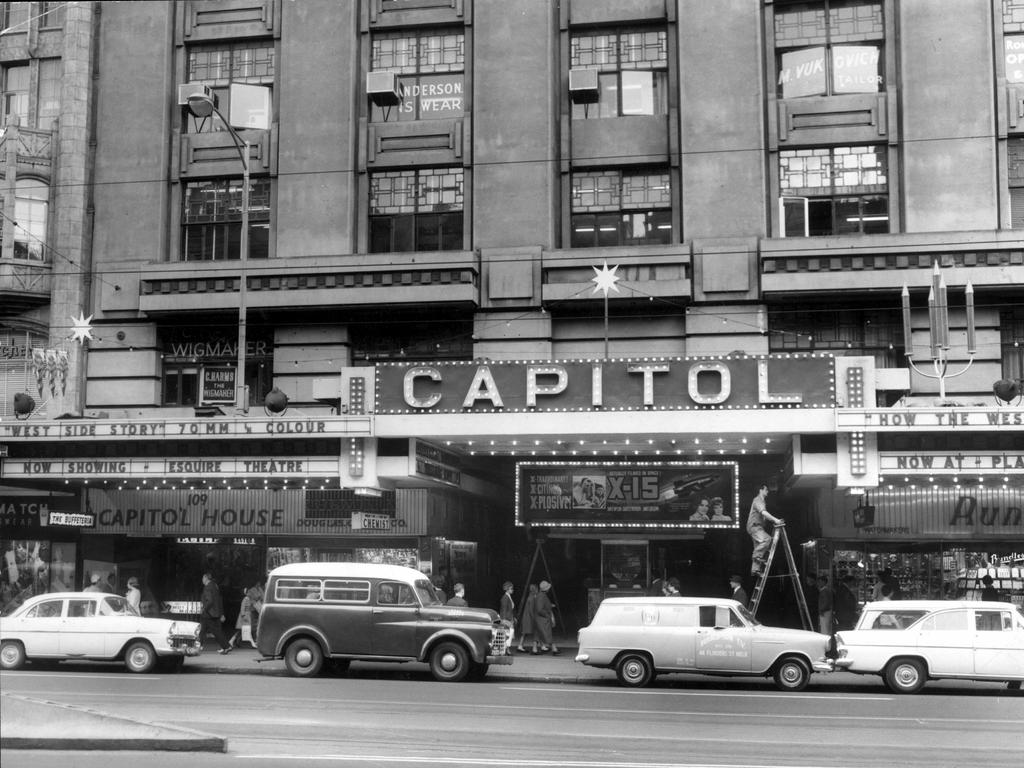 December 1963. The Capitol Theatre in Melbourne.