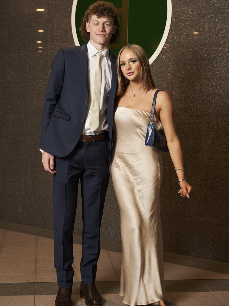 Students at the Blackfriars Priory School formal on June 24 at the Donato Reception Centre. Picture: Matt Loxton