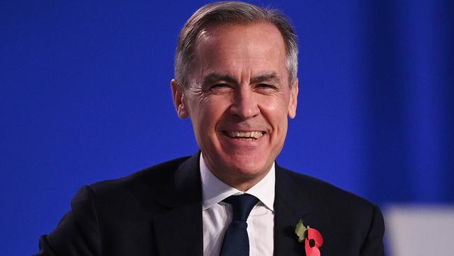 Brookfield vice chairman Mark Carney. (Photo by DANIEL LEAL-OLIVAS / AFP)
