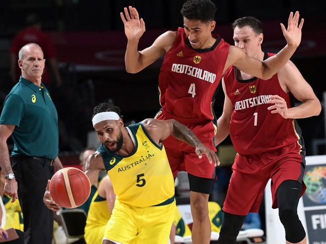 Patty Mills attracted plenty of attention.