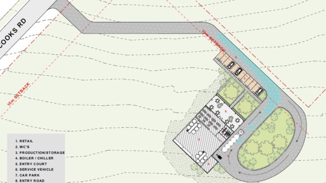 Stage one of Beerfarm's development application at Glenworth Valley will see it build a production brewery. Picture: supplied