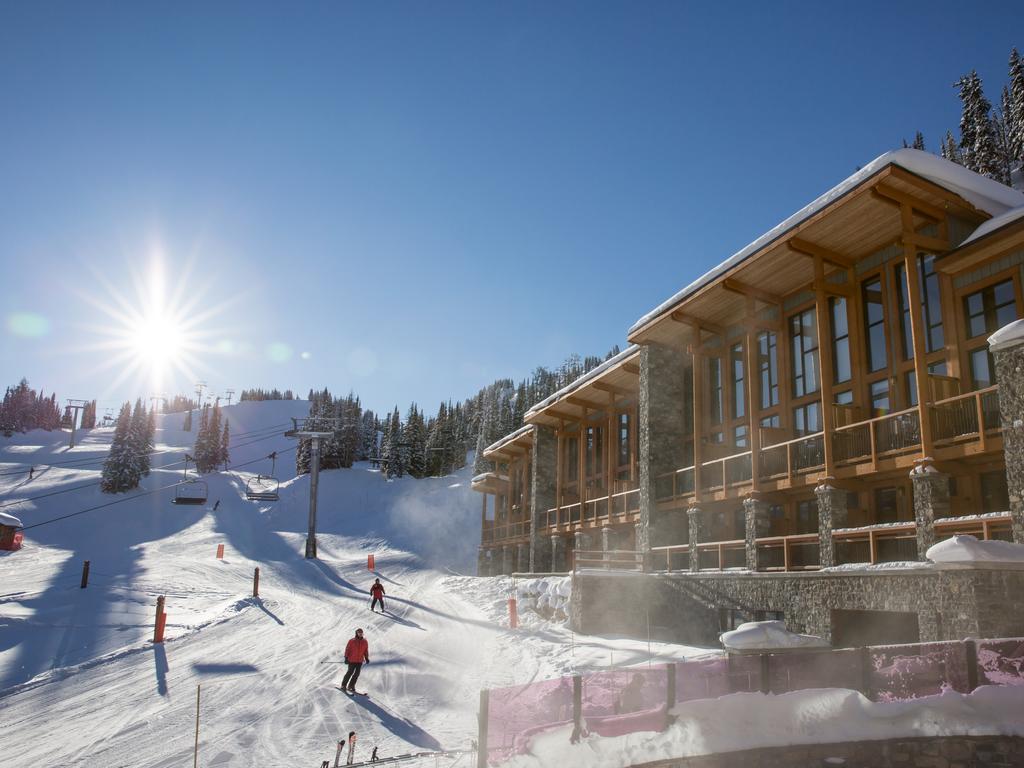 Banff Sunshine is one of the Canadian Rockies’ ‘big three’ ski resorts. Picture: SkiBig3 and Sunshine Mountain Lodge.