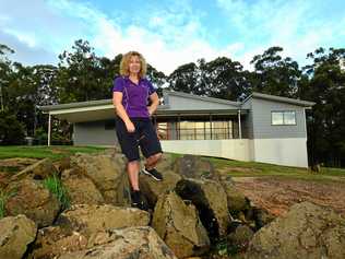 ON THE ROCKS: Kerrie Schofield of Tinbeerwah took on building regulator QBCC over a Home Warranty Insurance claim and won. Picture: John McCutcheon