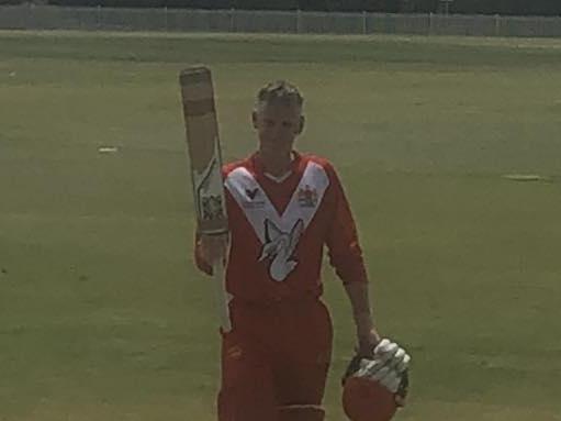 Lenny Wilton made a century for Casey South-Melbourne.