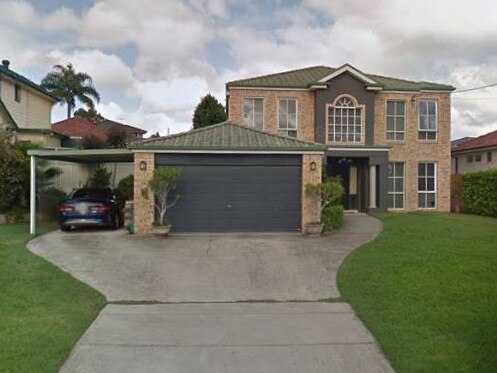 Student Sef Gonzales murdered his parents and teenage sister at this home. Picture: Google Maps