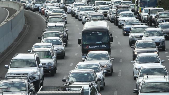 RACQ says motorists should avoid the M1 at all costs if possible.