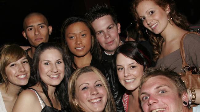 Partygoers at Pelly Bar in Frankston.