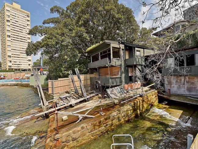 The old boat shed is run down. Picture: AAP IMAGE / Troy Snook