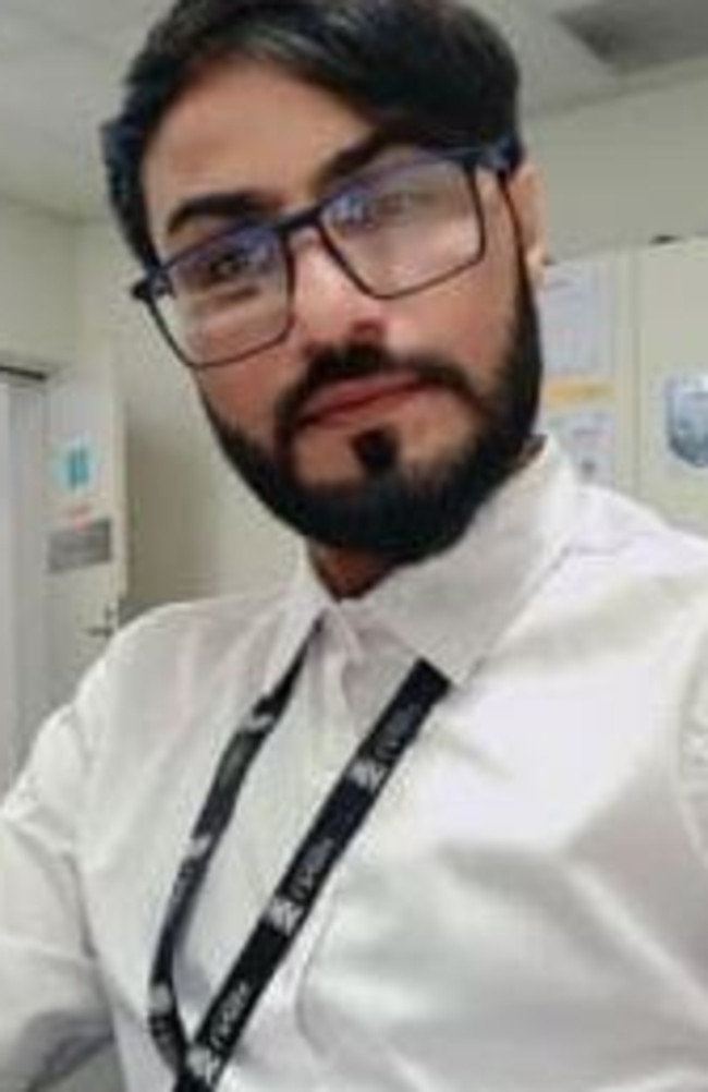 Security guard Faraz Tahir was killed at the Bondi Junction Westfield. Picture: Supplied