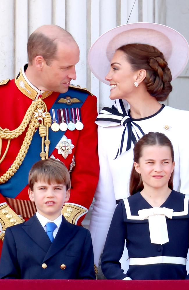 Kate first stepped back into the royal spotlight at Trooping the Colour in June. Picture: Chris Jackson/Getty Images