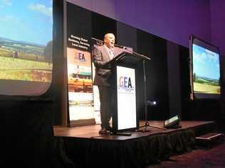 POTENTIAL ADVANCEMENT: Moreton Resources former CEO Jason Elks spoke about the South Burnett Coal Project at the Gladstone Engineering Alliance's Major Industry Conference last year. Picture: Tegan Annett