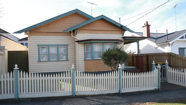 Frank Costa's childhood home. 203 Myers street, Geelong. Picture: Peter Ristevski