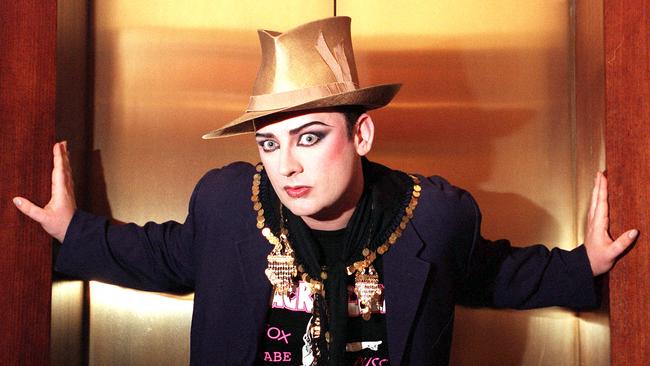 Clive Palmer pinched Boy George‘s hit Karma Chameleon for the game. 