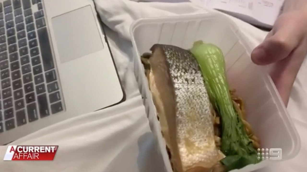 One vegan couple were served a meal of fish.