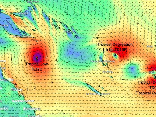 A tropical cyclone developing off the coast of Queensland may be upgraded to a category three tropical cyclone by the middle of the week. The Bureau of Meteorology declared the tropical cyclone, which began developing in the northern Coral Sea, as category one 5pm Sunday afternoon, approximately 910km east northeast of Cairns and moving in an easterly direction. Despite bringing strong winds and lashings of rain, the bureau said the tropical cyclone is currently moving slowly eastwards and is “well offshore of the north Queensland coast”.