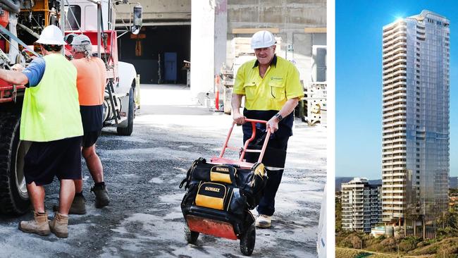 Tomkins workers walks off Midwater site at Main Beach