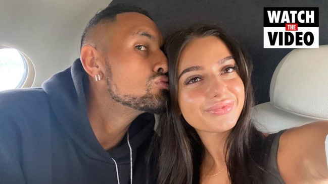 Nick Kyrgios smitten by new girlfriend Costeen Hatzi