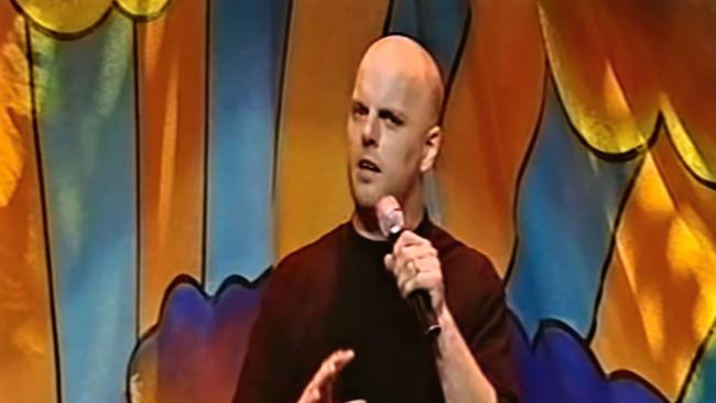 In 2001 during one of his many performances at the Melbourne Comedy Festival.