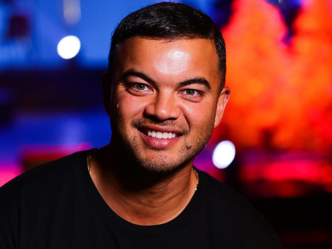 SYDNEY, AUSTRALIA - NewsWire Photos DECEMBER 02 2020: Singer Guy Sebastian poses for a portrait during a rehearsal for the The Sebastian Foundationâs spectacular free online concert, Carols from Parramatta, Sydney Australia. Picture: NCA NewsWire / Gaye Gerard