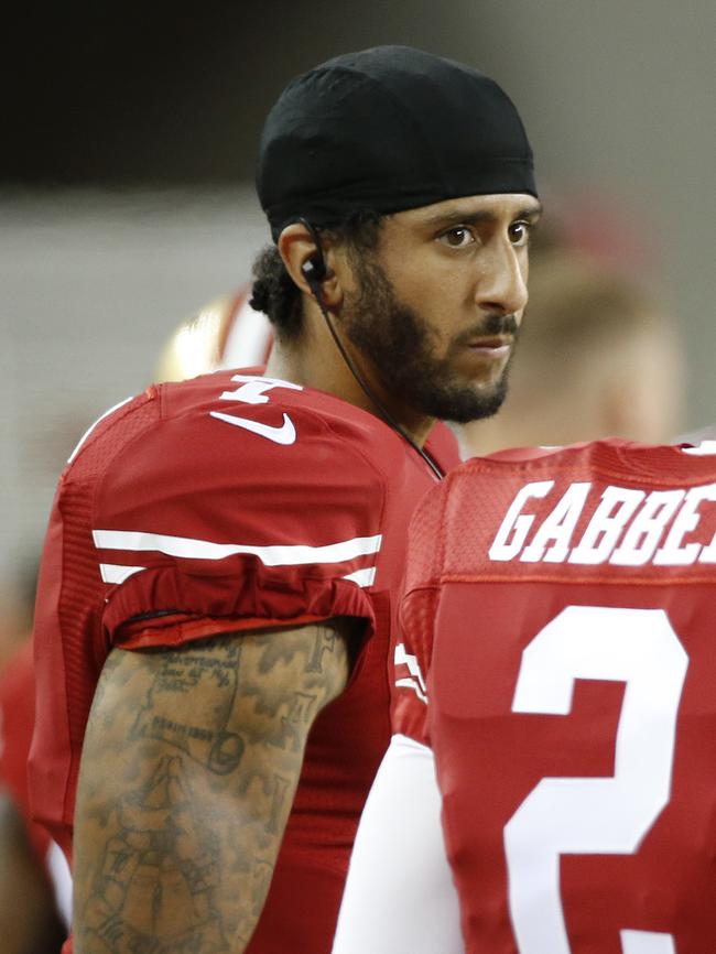 San Francisco 49ers quarterback Colin Kaepernick is standing by his protest.