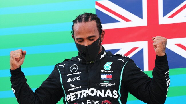 Another big with for Lewis Hamilton.