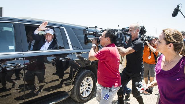 President-elect Donald Trump will be riding around in a serious set of wheels, come Inauguration Day. Picture: Matthew Busch/Getty Images