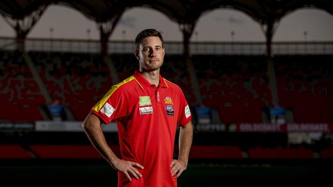 The Suns AFLW side have made history and become the first team from the club to qualify for finals. Suns AFLW physio Aaron Duffy. Picture: Jerad Williams