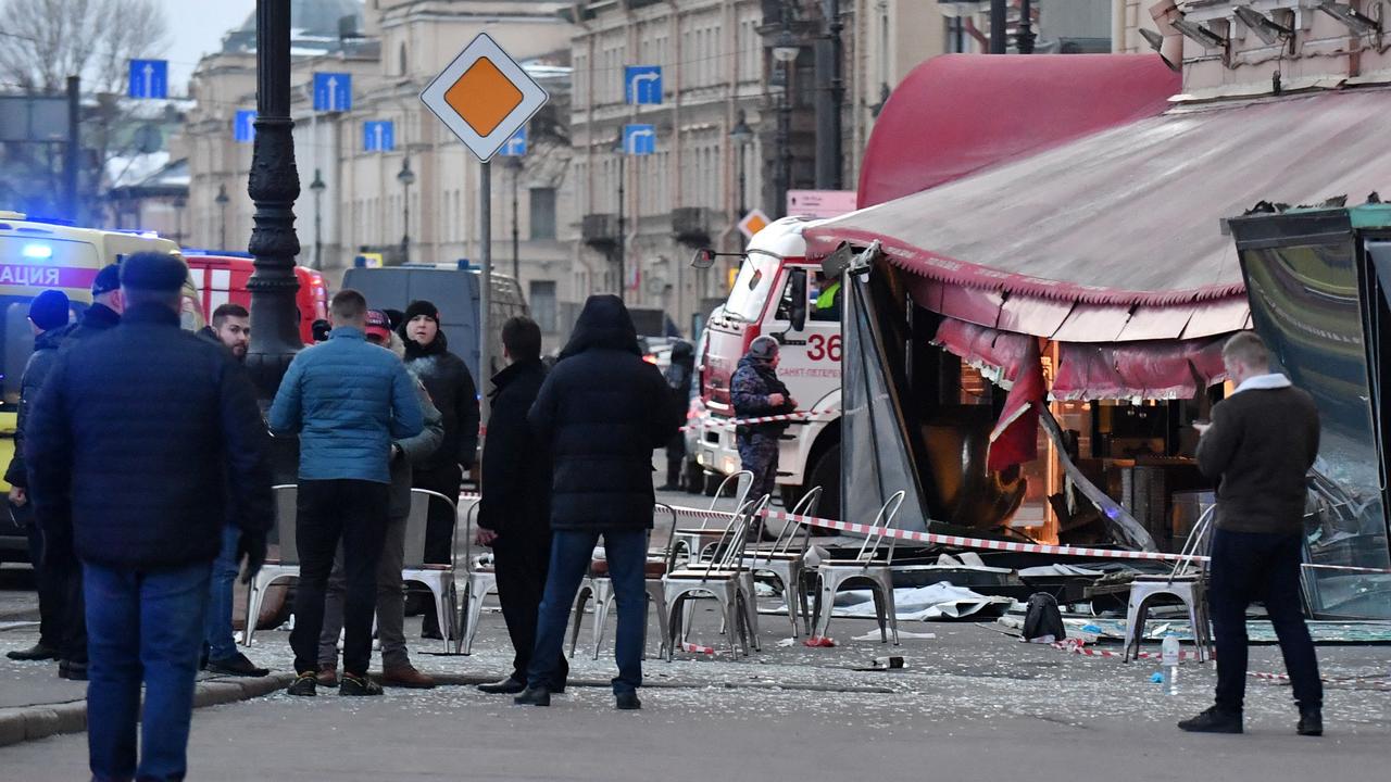 Dozens of others were injured in the explosion. Picture: Olga Maltseva/AFP