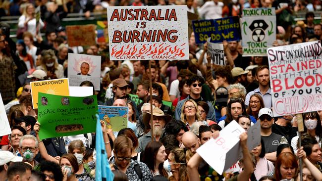 Bushfires have long been a part of Australia’s history. Picture: Saeed Khan/AFP