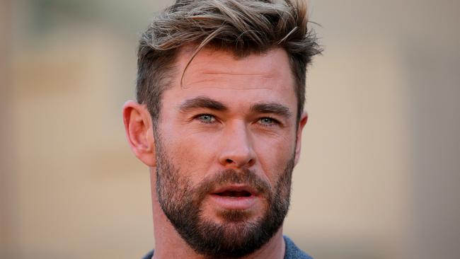 Chris Hemsworth. Picture: NCA NewsWire / Dylan Coker