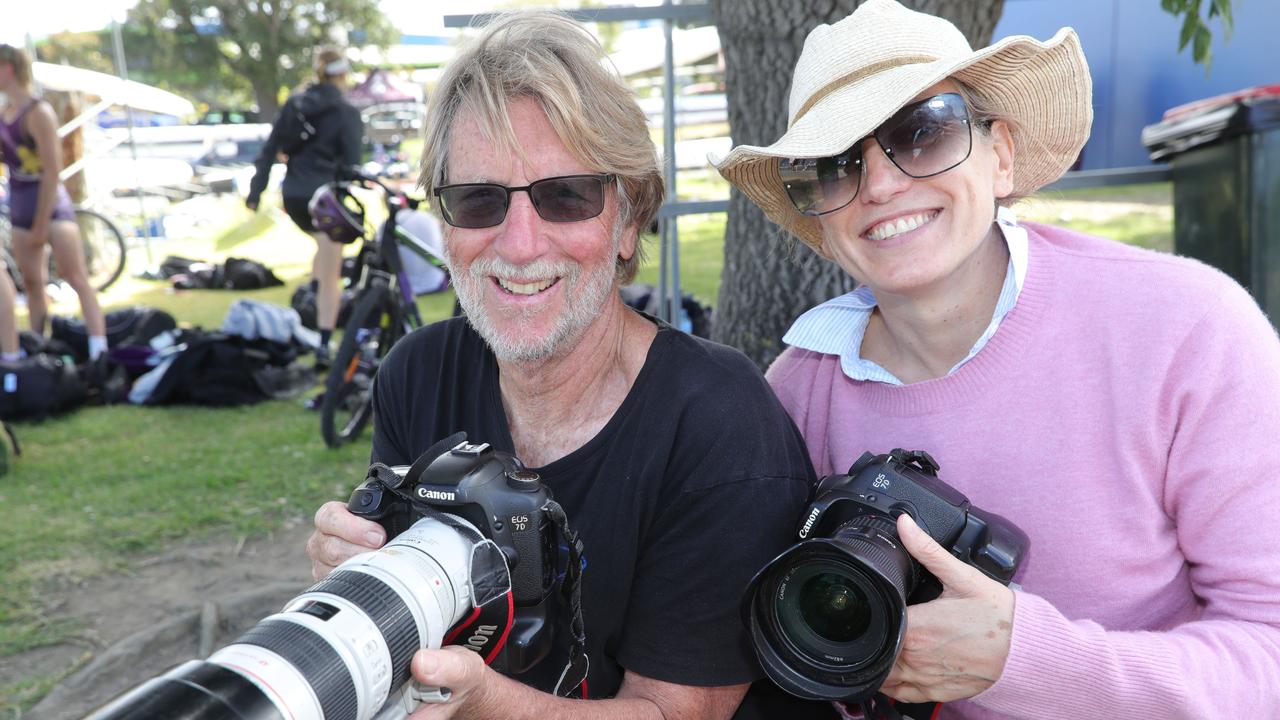 144th Barwon Regatta: Peter Dickson and Chavaune Francis. Picture: Mark Wilson